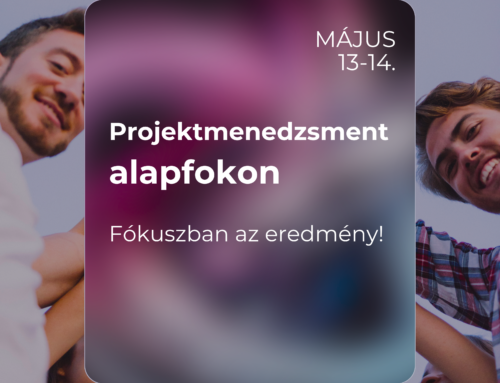 Projektmenedzsment alapfokon 2 napos képzés  2026.05.13. és 05.14.