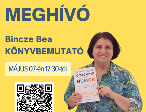 Könyvbemutató – Bincze Bea: Elevate your coaching with HUMOR  2026.05.07. (díjmentes)