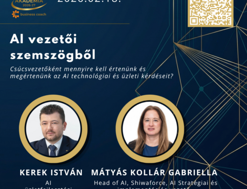 Csúcsvezetői Akadémia: AI vezetői szemszögből 2027.02.18.