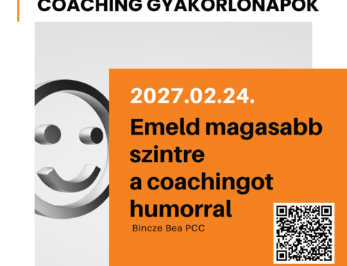 ICF-akkreditált haladó coaching nap – Emeld magasabb szintre a coachingot humorral 2027.02.24.